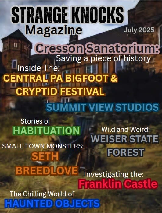 Strange Knocks Magazine — 3rd Edition cover